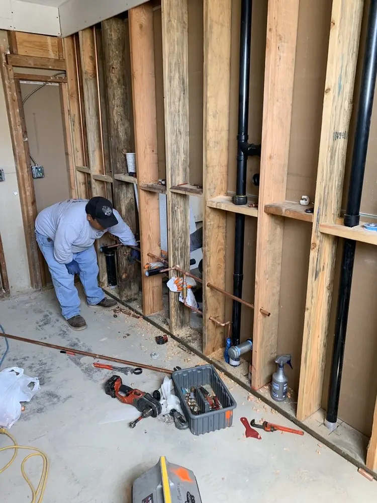 Commercial rough-in plumbing for Trenchless Sewer Repair in Bloomingdale